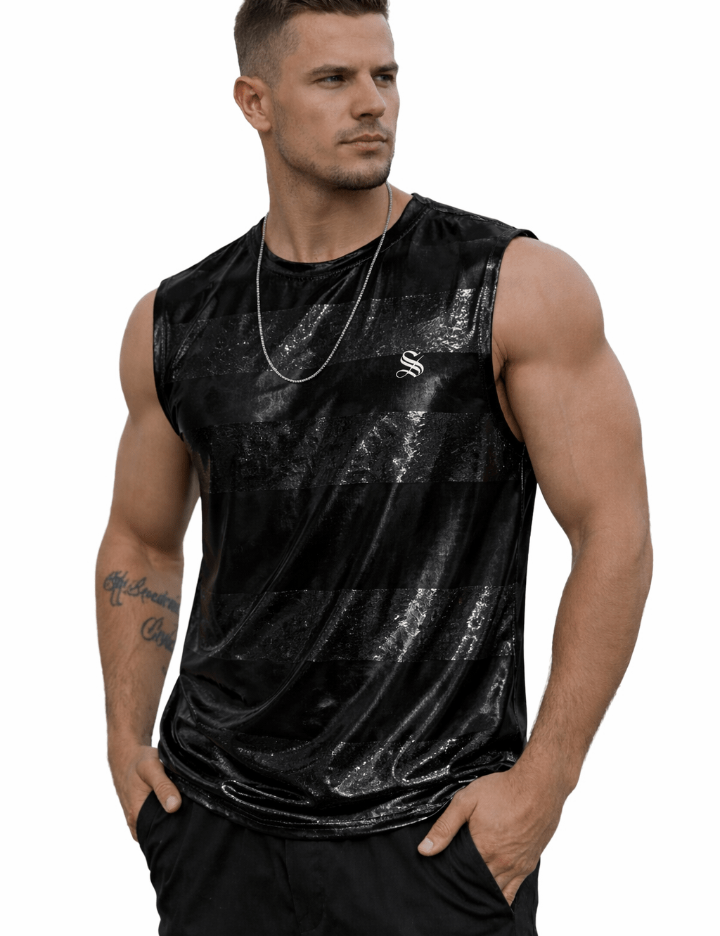 TankZrage 29 - Tank Top for Men - Sarman Fashion - Wholesale Clothing Fashion Brand for Men from Canada
