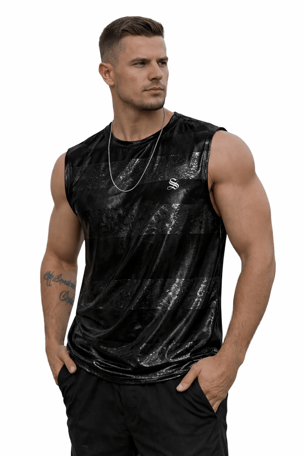 TankZrage 29 - Tank Top for Men - Sarman Fashion - Wholesale Clothing Fashion Brand for Men from Canada
