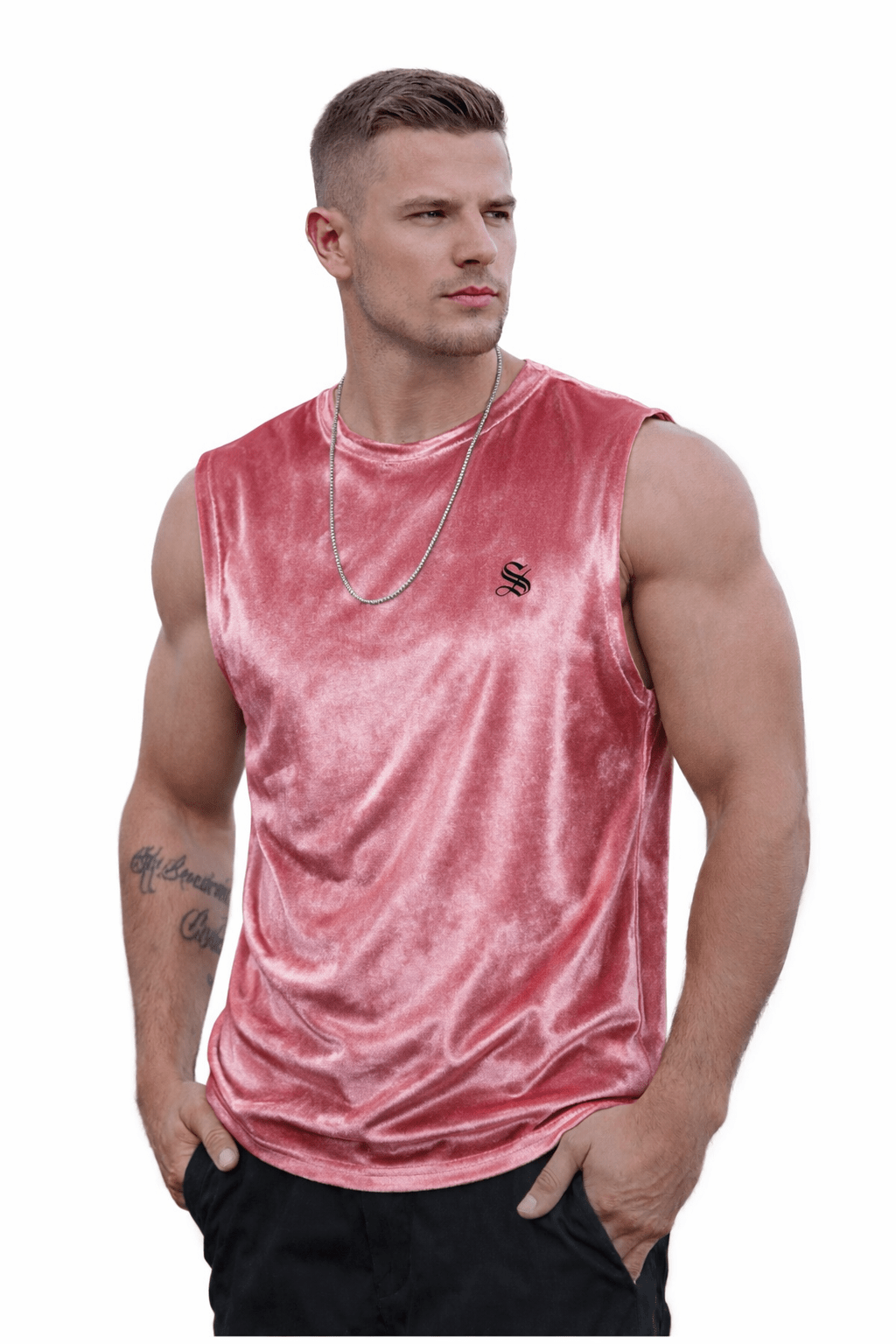 TankZrage 33 - Tank Top for Men - Sarman Fashion - Wholesale Clothing Fashion Brand for Men from Canada