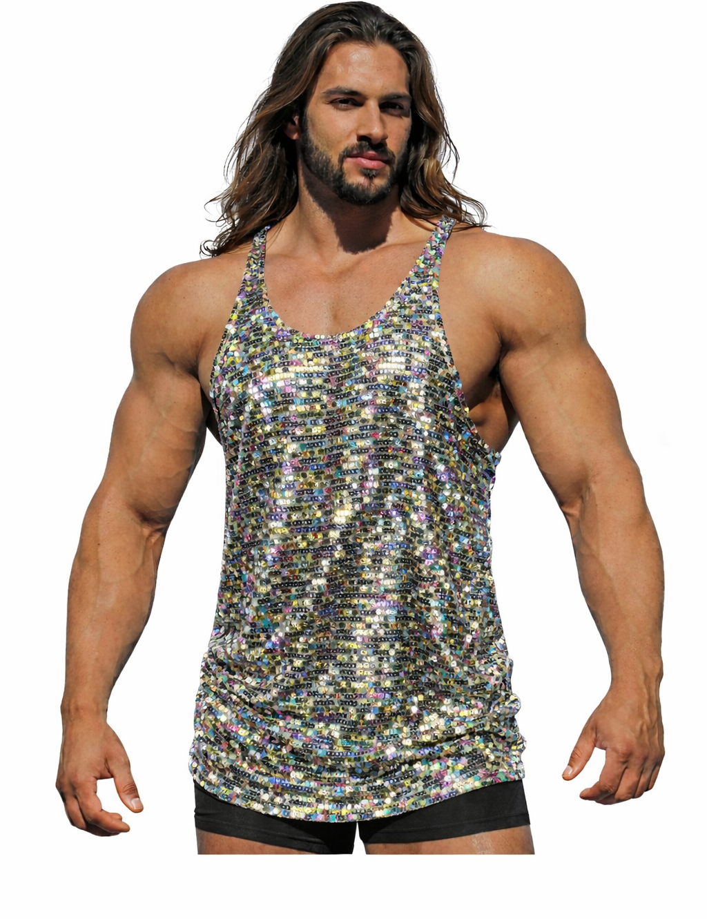 TankZrage 47 - Tank Top for Men - Sarman Fashion - Wholesale Clothing Fashion Brand for Men from Canada