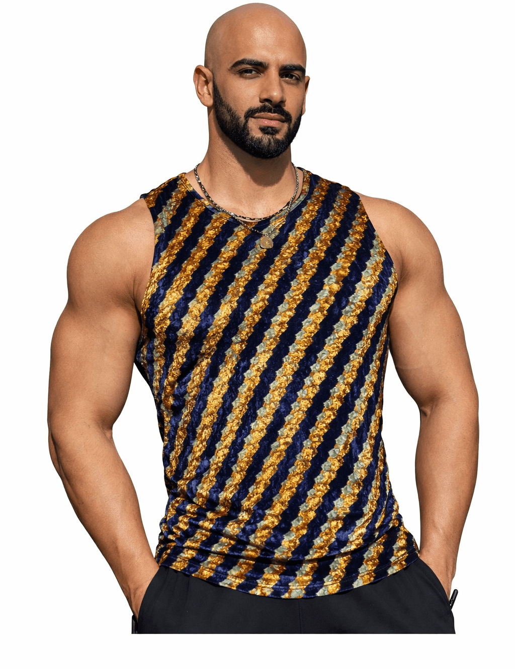 TankZrage 49 - Tank Top for Men - Sarman Fashion - Wholesale Clothing Fashion Brand for Men from Canada