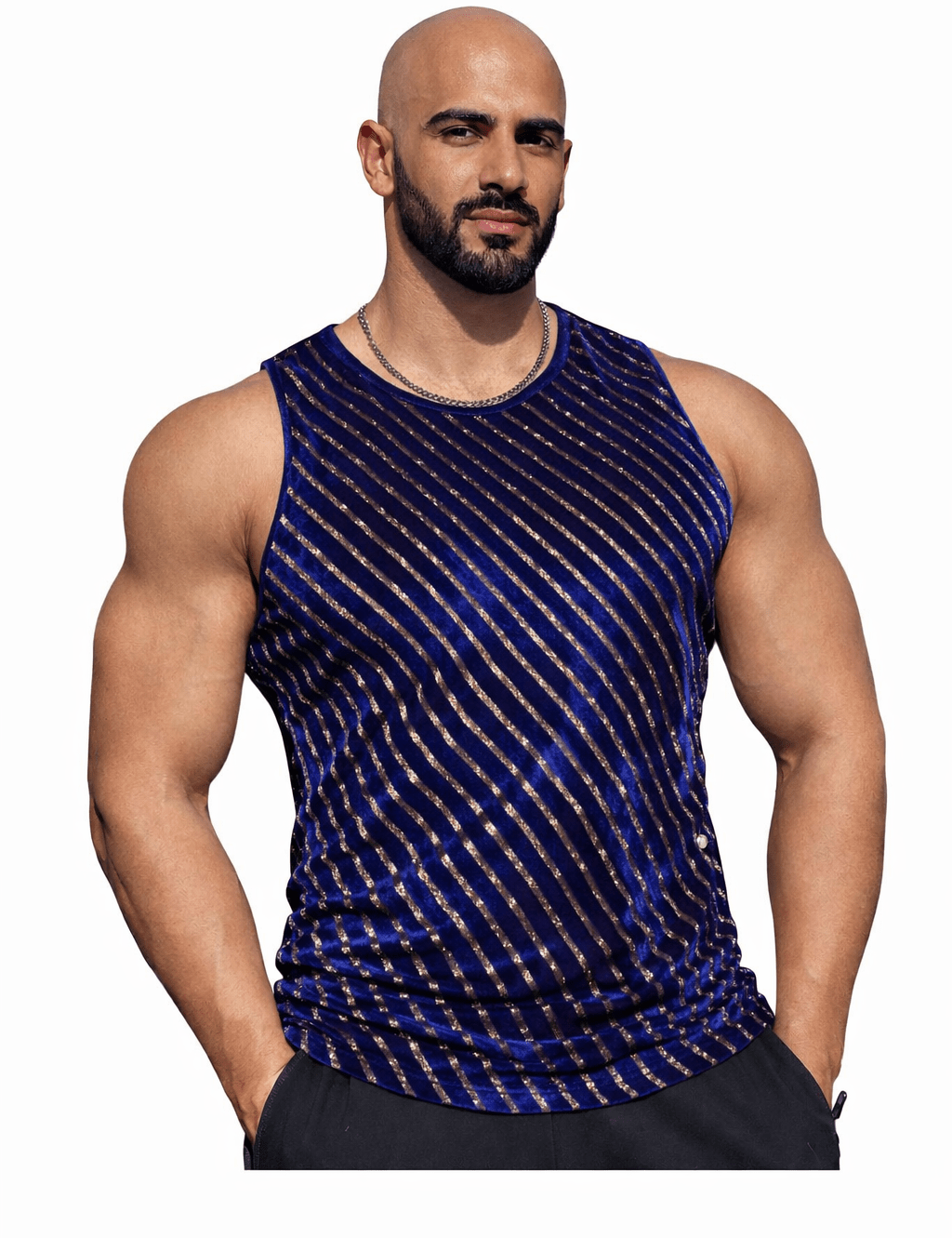 TankZrage 53 - Tank Top for Men - Sarman Fashion - Wholesale Clothing Fashion Brand for Men from Canada