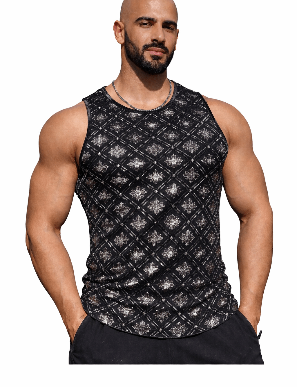 TankZrage 55 - Tank Top for Men - Sarman Fashion - Wholesale Clothing Fashion Brand for Men from Canada