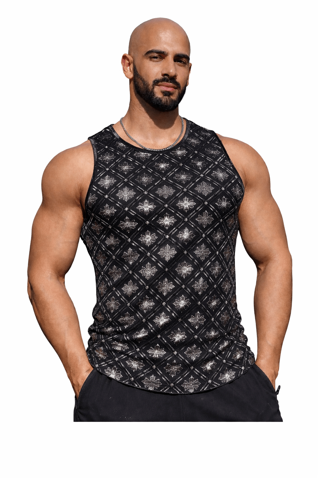 TankZrage 55 - Tank Top for Men - Sarman Fashion - Wholesale Clothing Fashion Brand for Men from Canada