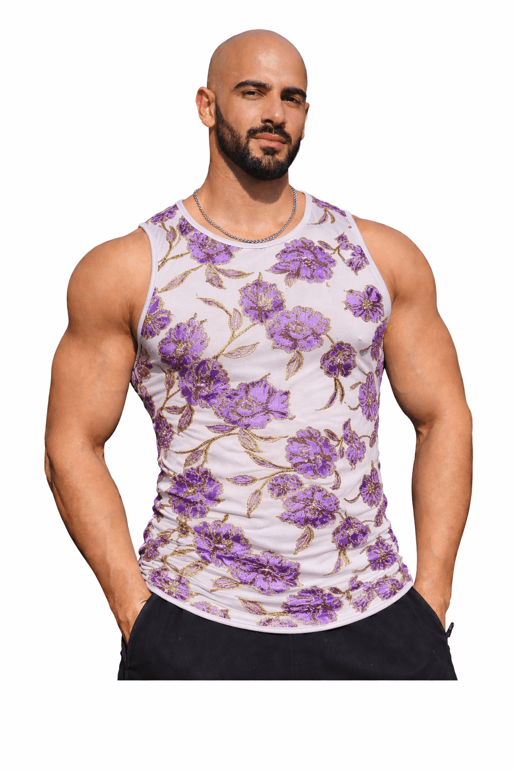 TankZrage 63 - Tank Top for Men - Sarman Fashion - Wholesale Clothing Fashion Brand for Men from Canada