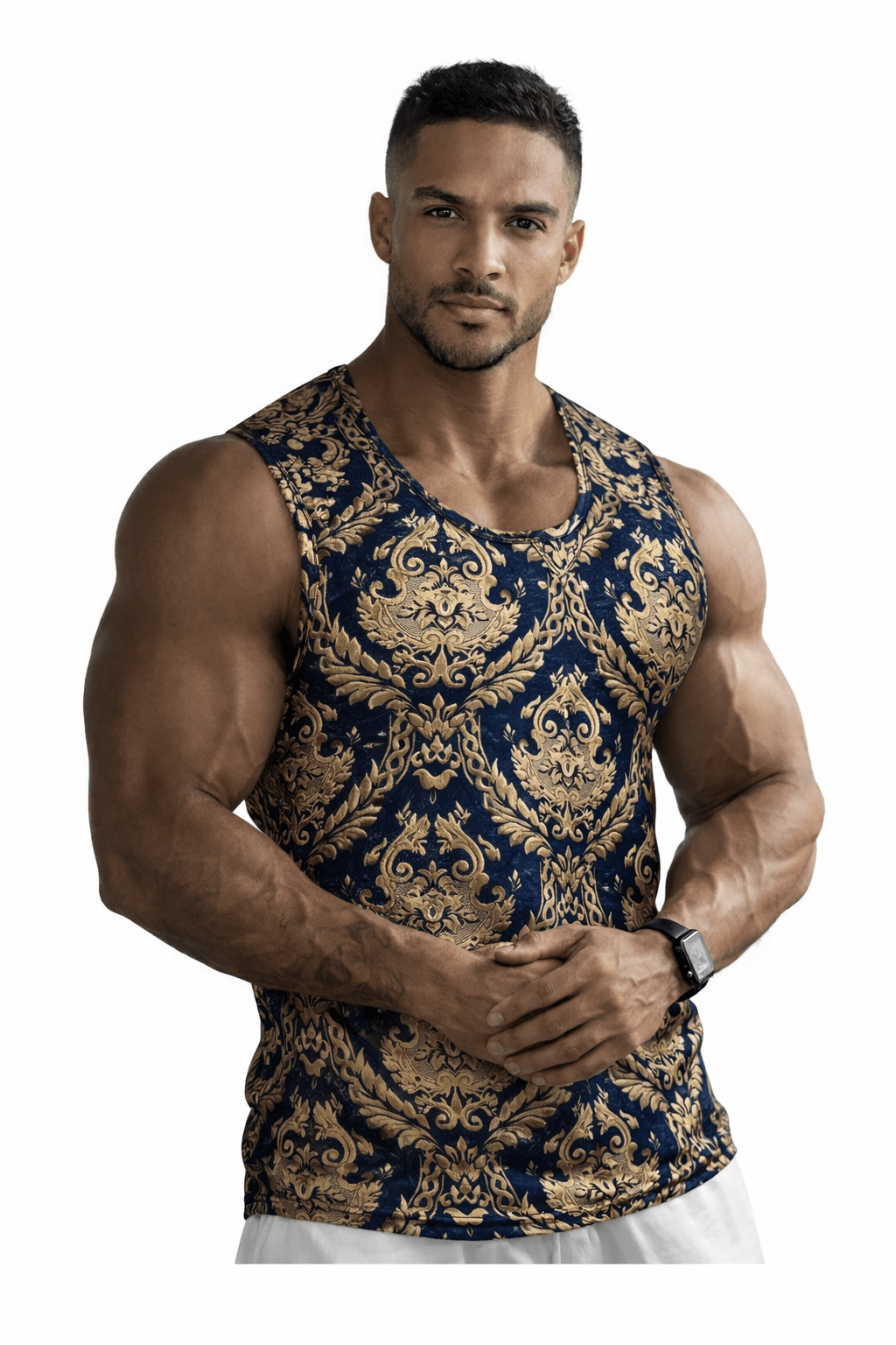 TankZrage 77 - Tank Top for Men - Sarman Fashion - Wholesale Clothing Fashion Brand for Men from Canada