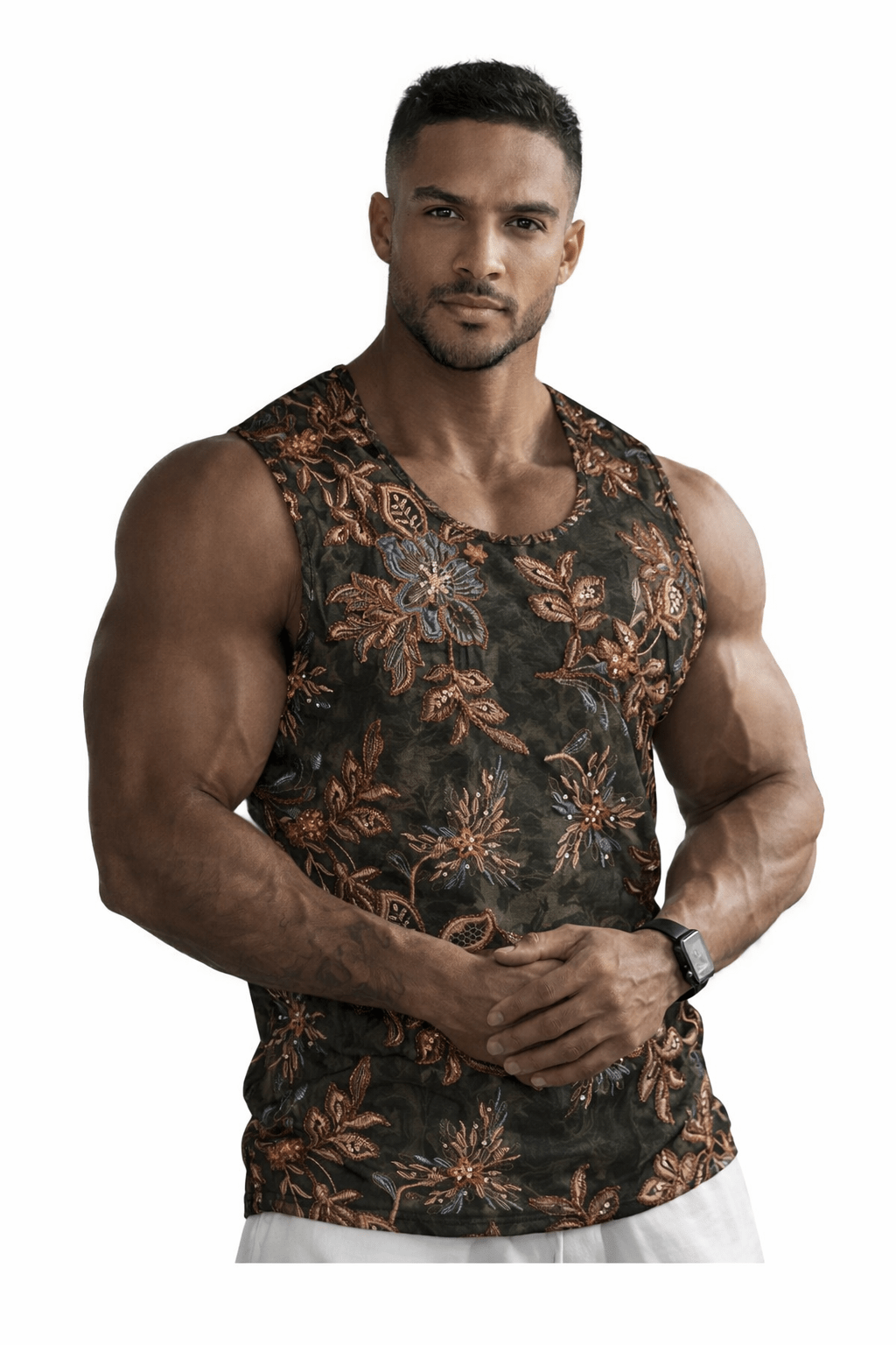 TankZrage 78 - Tank Top for Men - Sarman Fashion - Wholesale Clothing Fashion Brand for Men from Canada