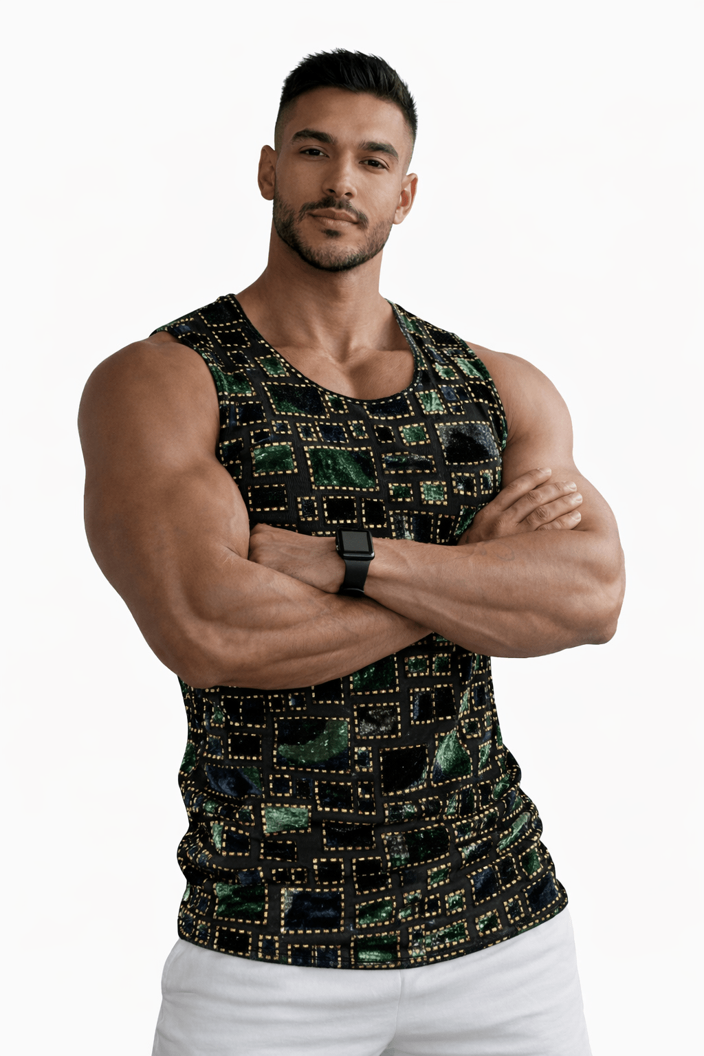 TankZrage 83 - Tank Top for Men - Sarman Fashion - Wholesale Clothing Fashion Brand for Men from Canada