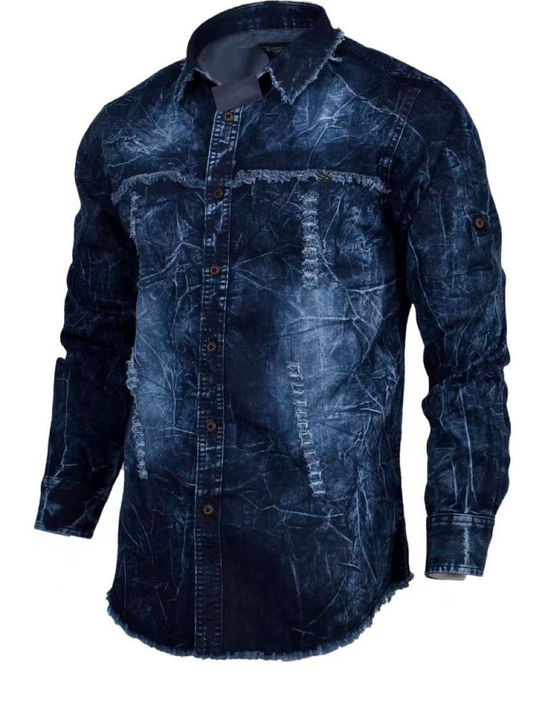 Tebana - Long Sleeves Shirt for Men - Sarman Fashion - Wholesale Clothing Fashion Brand for Men from Canada