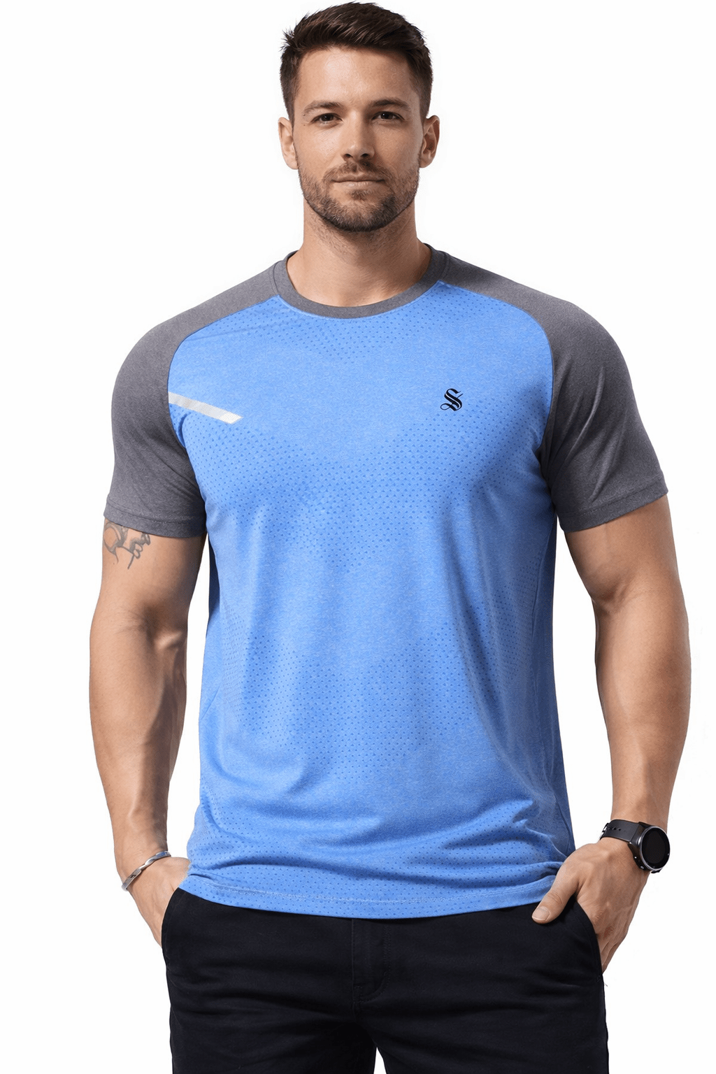 Tennis 13 - T-Shirt for Men - Sarman Fashion - Wholesale Clothing Fashion Brand for Men from Canada