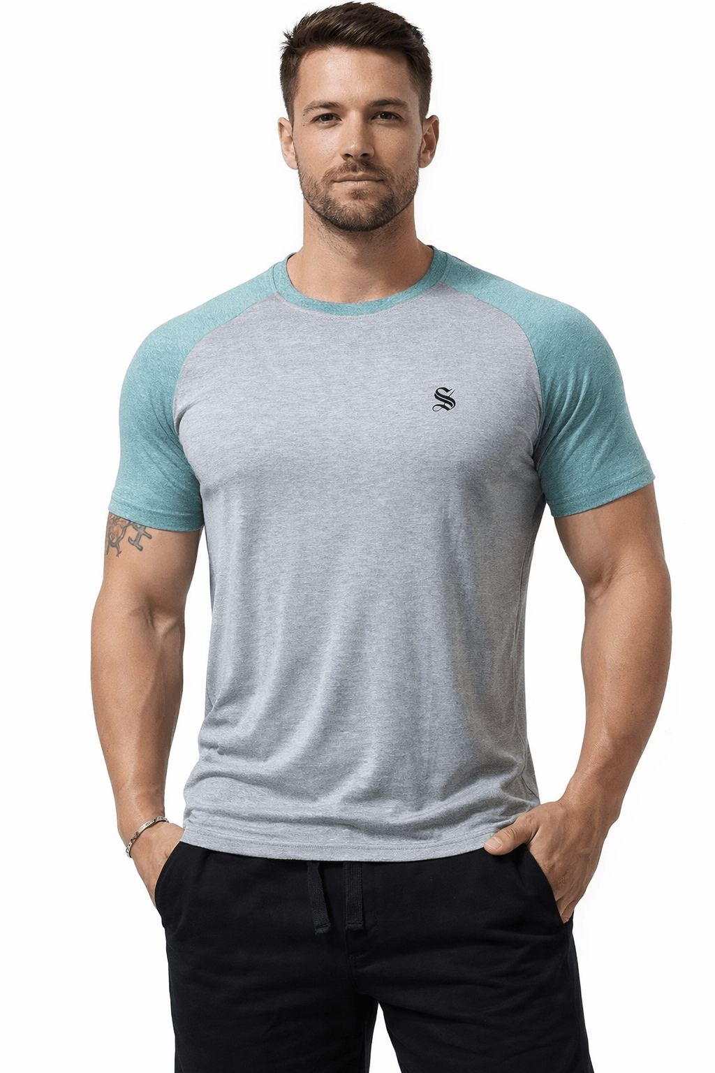 Tennis - T-Shirt for Men - Sarman Fashion - Wholesale Clothing Fashion Brand for Men from Canada