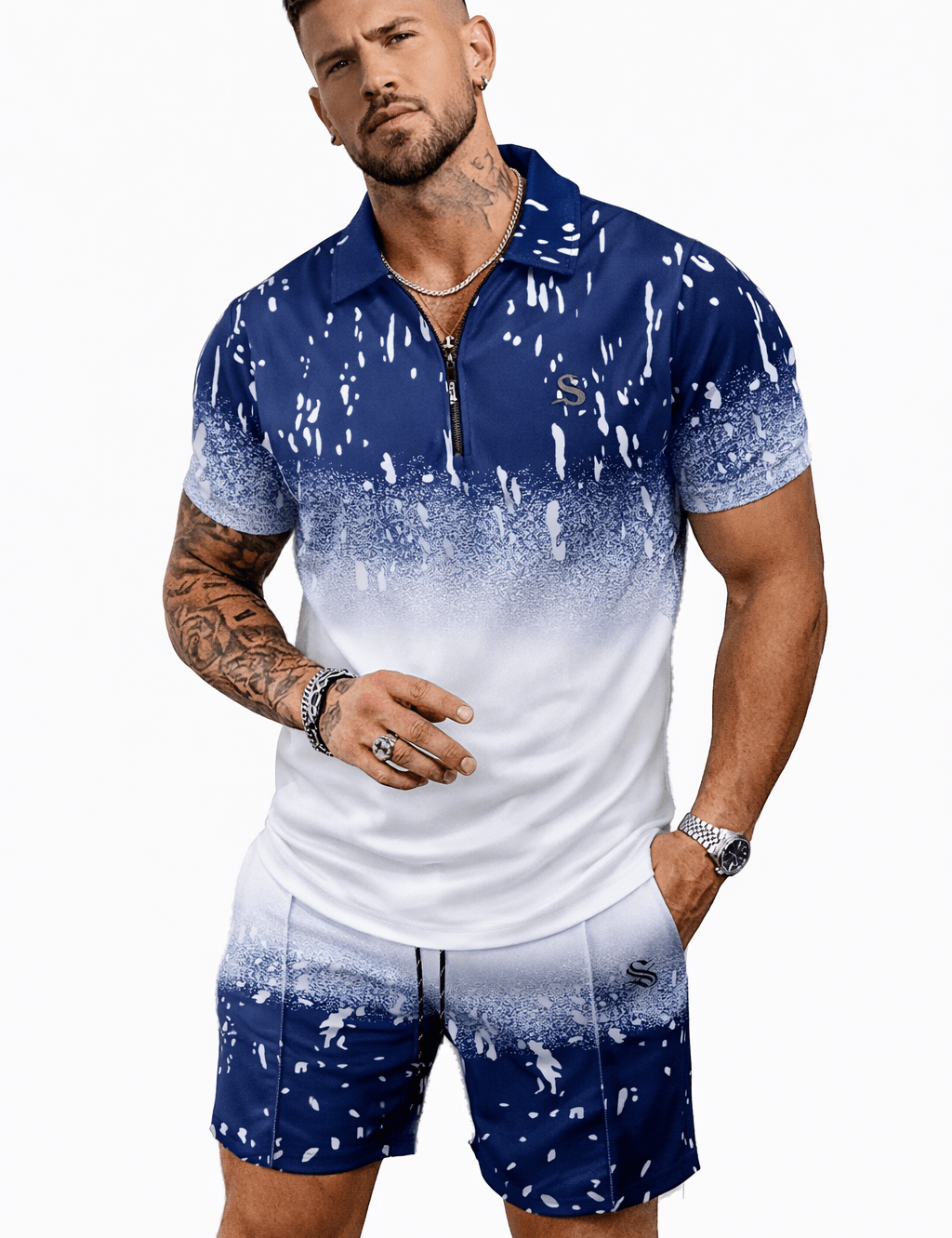 TFG - Top & Shorts for Men - Sarman Fashion - Wholesale Clothing Fashion Brand for Men from Canada