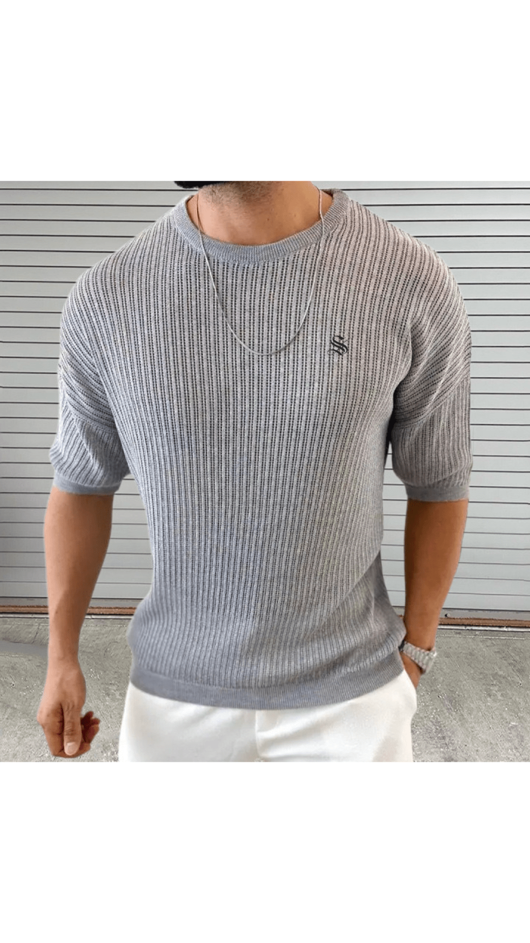 Ticme 3 - T-shirt for Men - Sarman Fashion - Wholesale Clothing Fashion Brand for Men from Canada