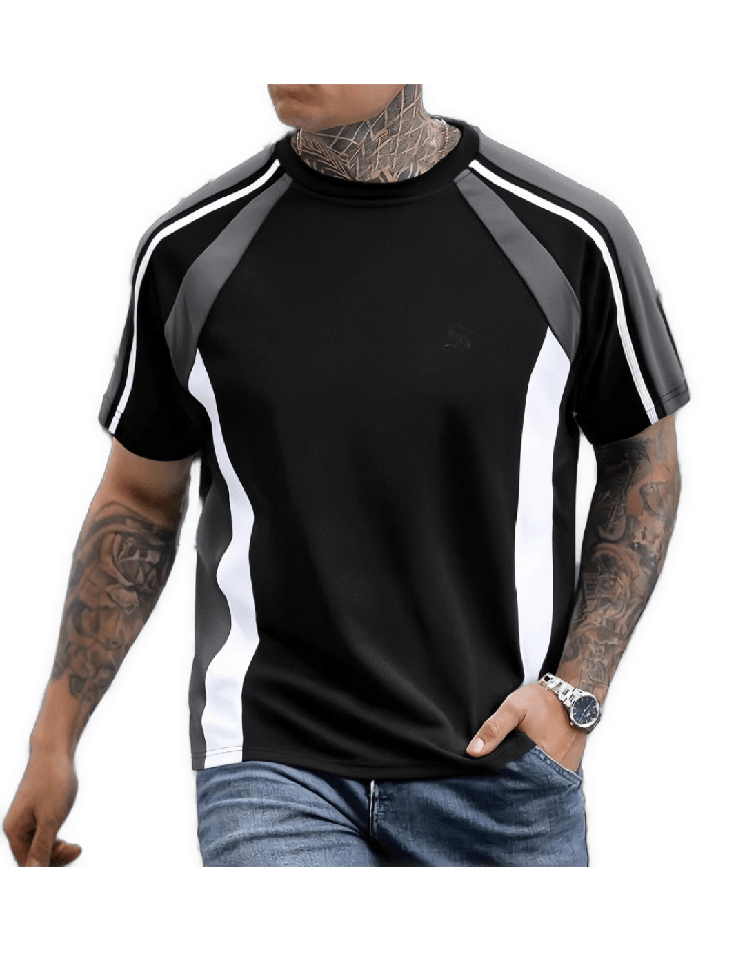 Ticme - T-shirt for Men - Sarman Fashion - Wholesale Clothing Fashion Brand for Men from Canada