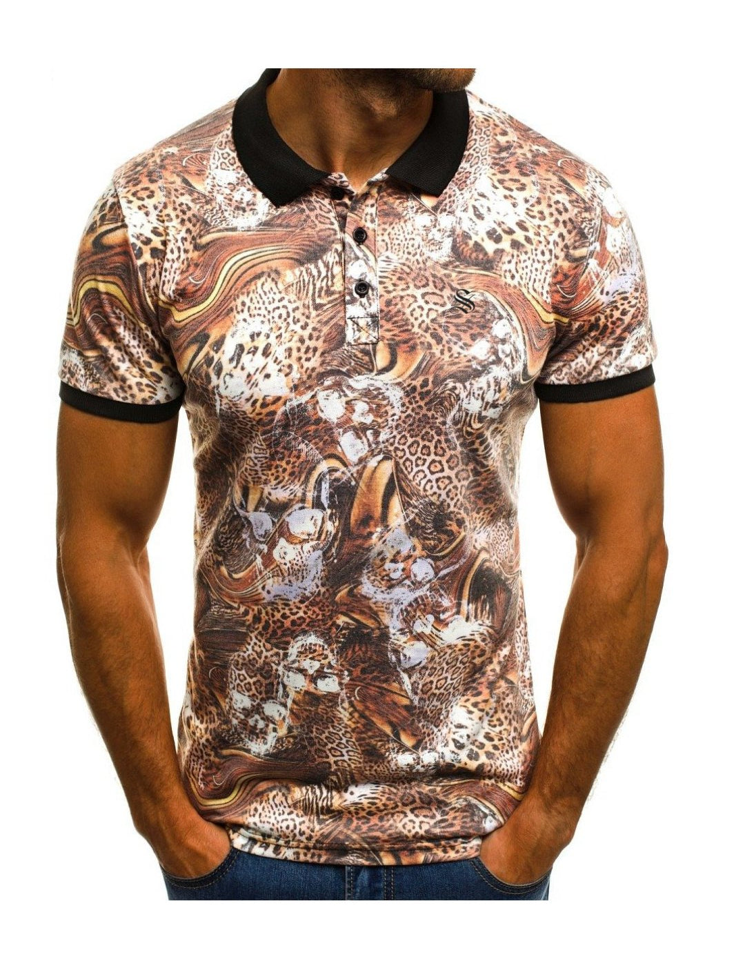 Tionga - Polo Shirt for Men - Sarman Fashion - Wholesale Clothing Fashion Brand for Men from Canada