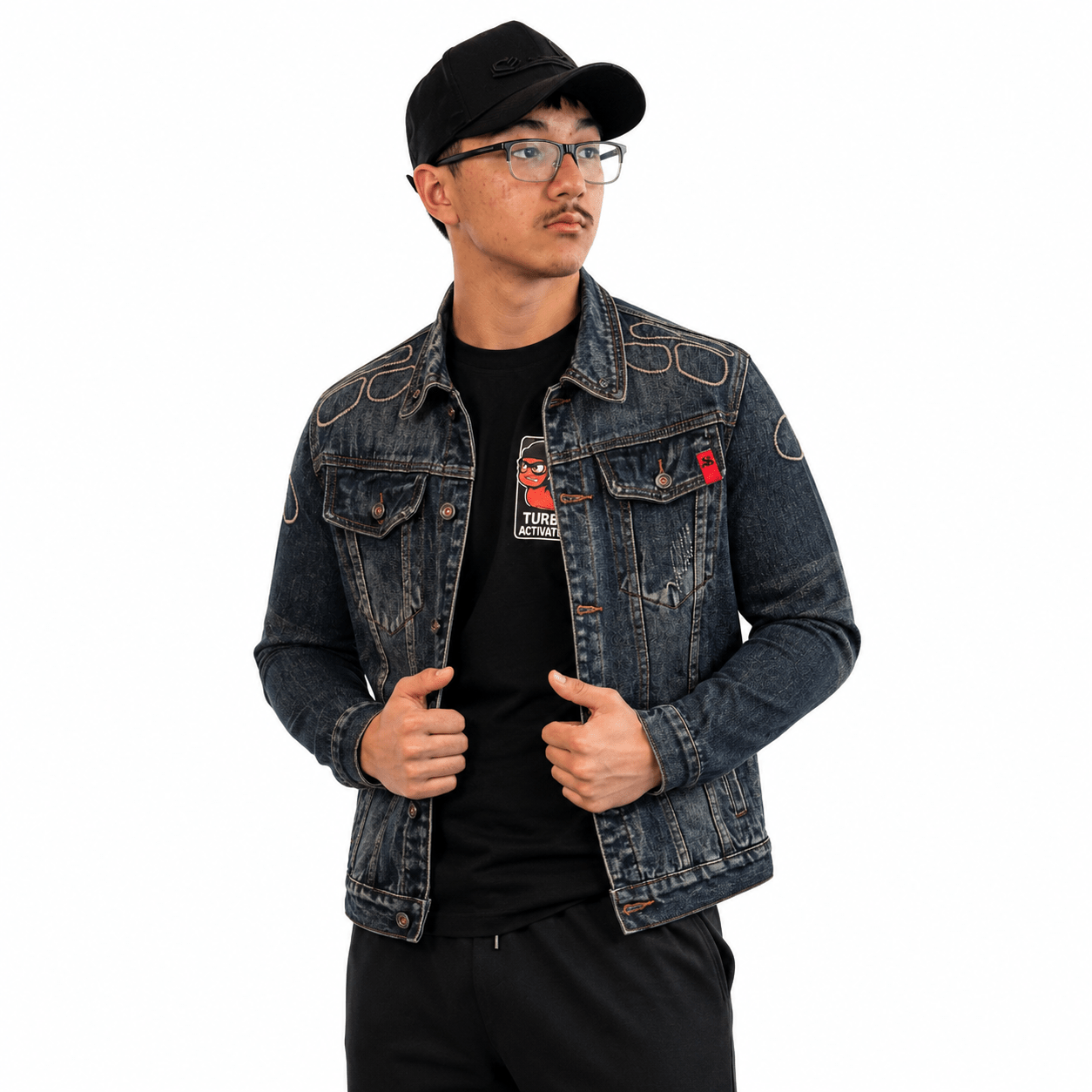 Toka - Long Sleeve Jeans Jacket for Men - Sarman Fashion - Wholesale Clothing Fashion Brand for Men from Canada