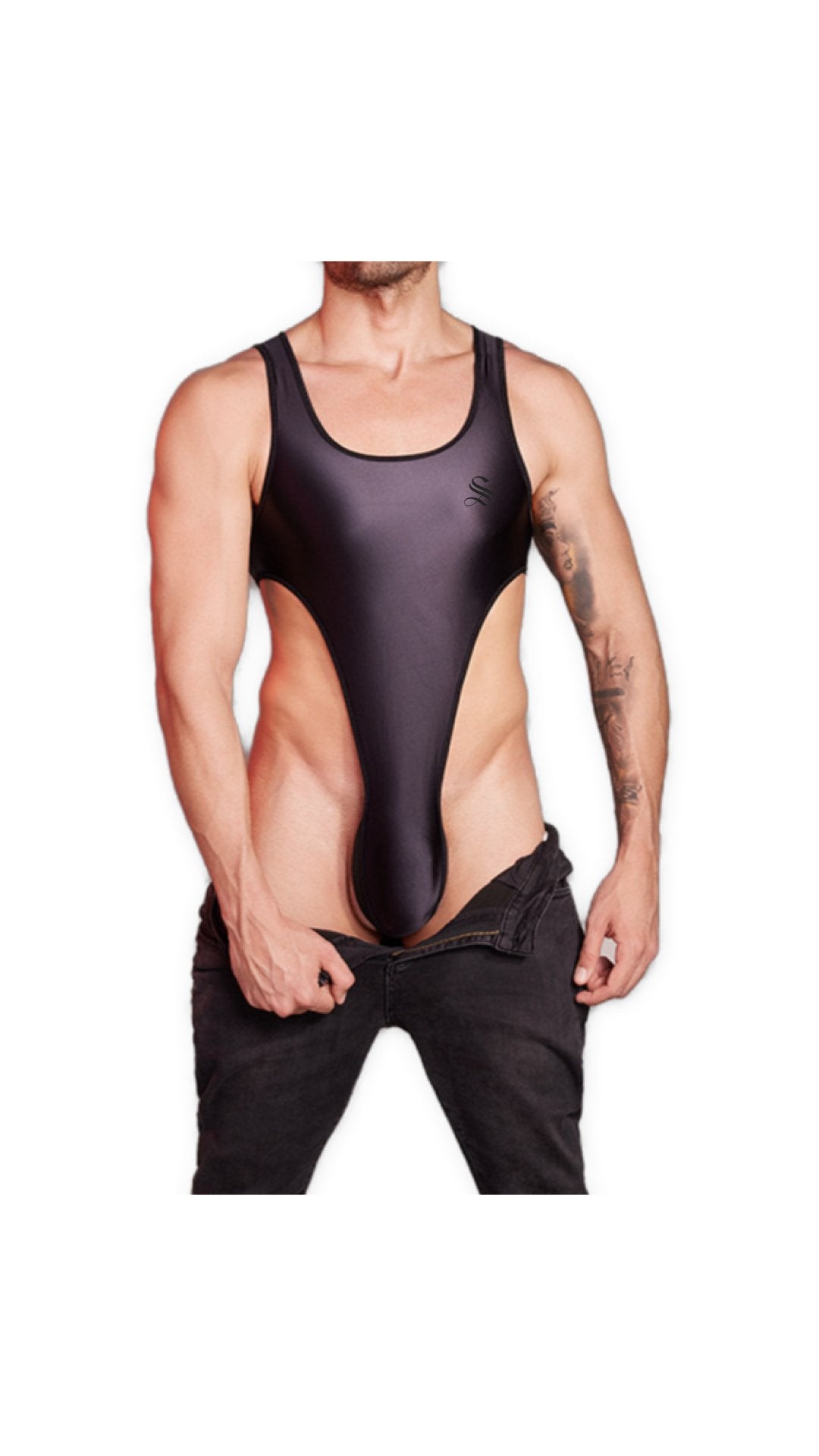 Tokuja 30 - Jumpsuit Leggings for Men - Sarman Fashion - Wholesale Clothing Fashion Brand for Men from Canada