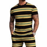 Tonal 3 - Complete Set T-Shirt & Shorts for Men - Sarman Fashion - Wholesale Clothing Fashion Brand for Men from Canada