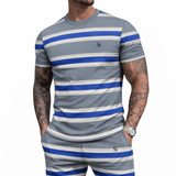 Tonal 7 - Complete Set T-Shirt & Shorts for Men - Sarman Fashion - Wholesale Clothing Fashion Brand for Men from Canada