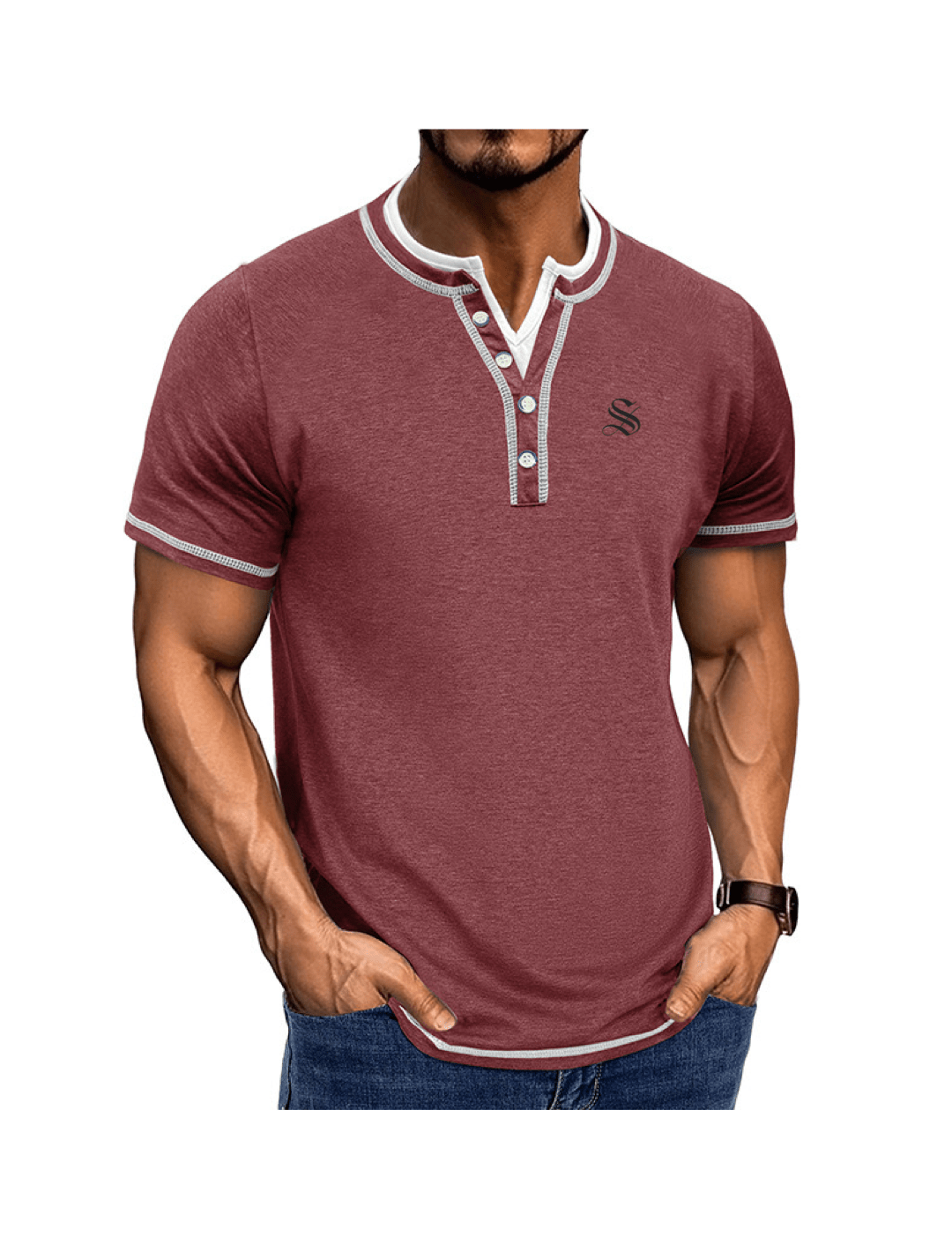 TOV 2 - T-Shirt for Men - Sarman Fashion - Wholesale Clothing Fashion Brand for Men from Canada