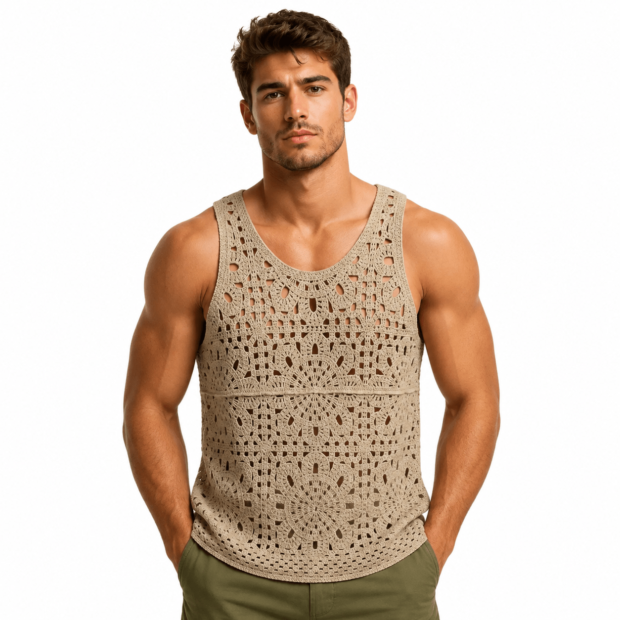 TP 15 - Tank Top for Men - Sarman Fashion - Wholesale Clothing Fashion Brand for Men from Canada