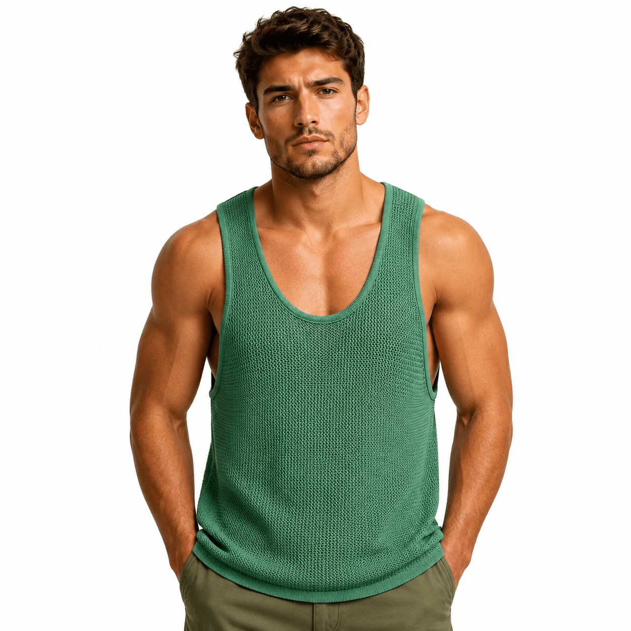 TP 16 - Tank Top for Men - Sarman Fashion - Wholesale Clothing Fashion Brand for Men from Canada
