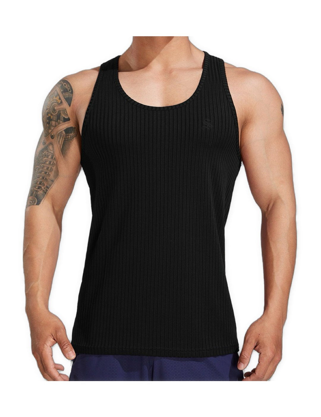 Sariel - Yellow Tank Top for Men
