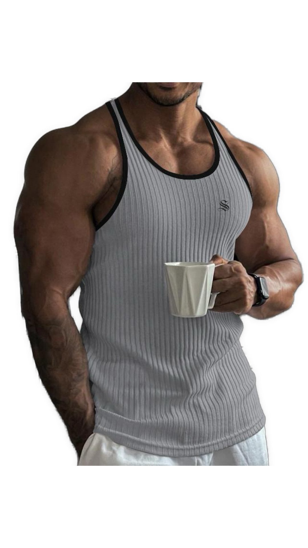 TP99 - Tank Top for Men - Sarman Fashion - Wholesale Clothing Fashion Brand for Men from Canada