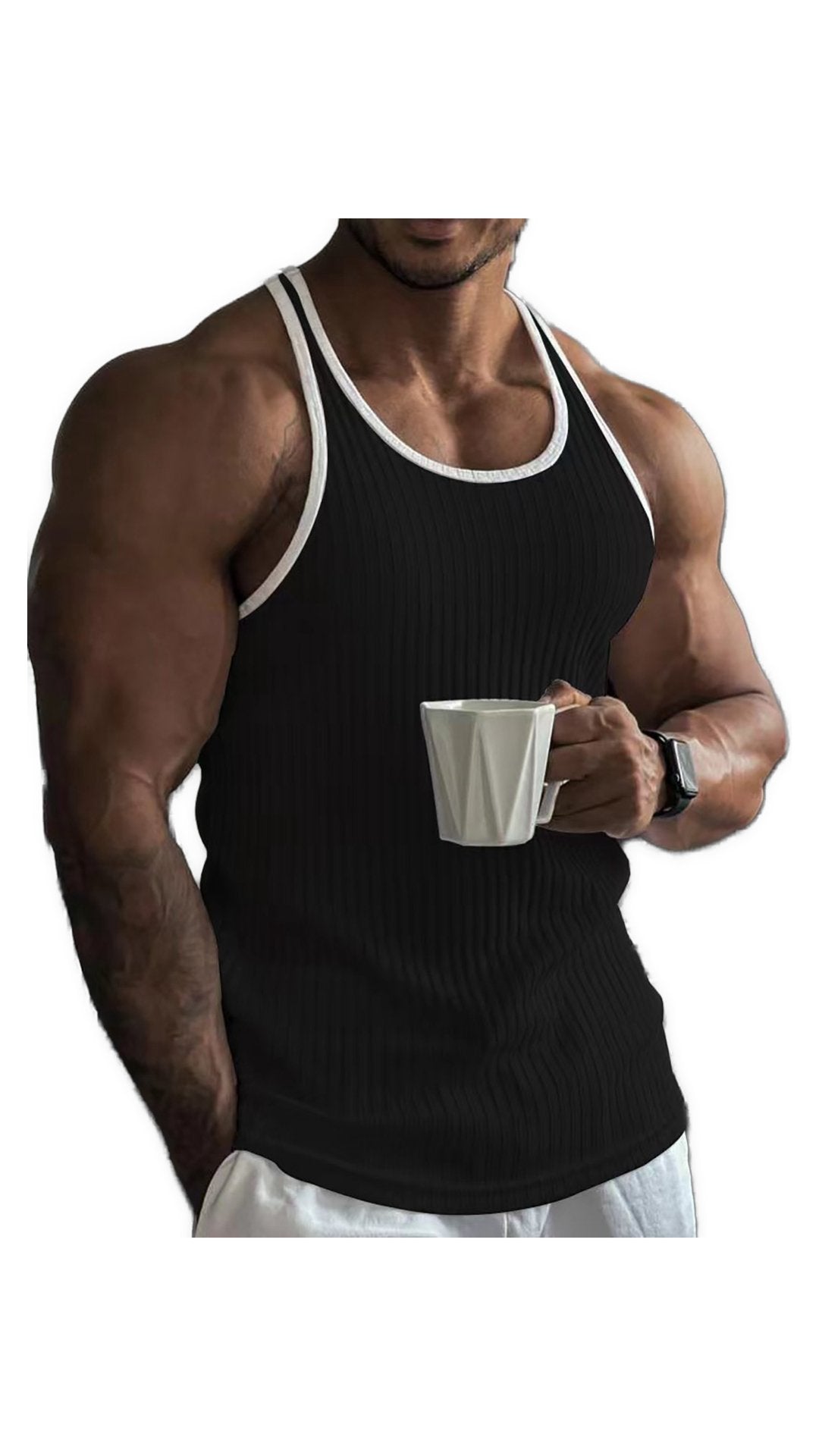 TP99 - Tank Top for Men - Sarman Fashion - Wholesale Clothing Fashion Brand for Men from Canada