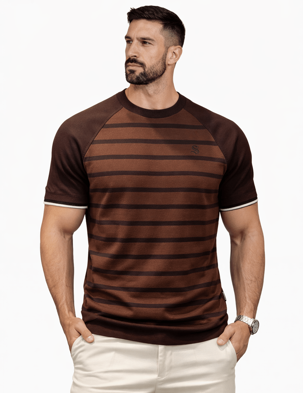 TRT - T-Shirt for Men - Sarman Fashion - Wholesale Clothing Fashion Brand for Men from Canada