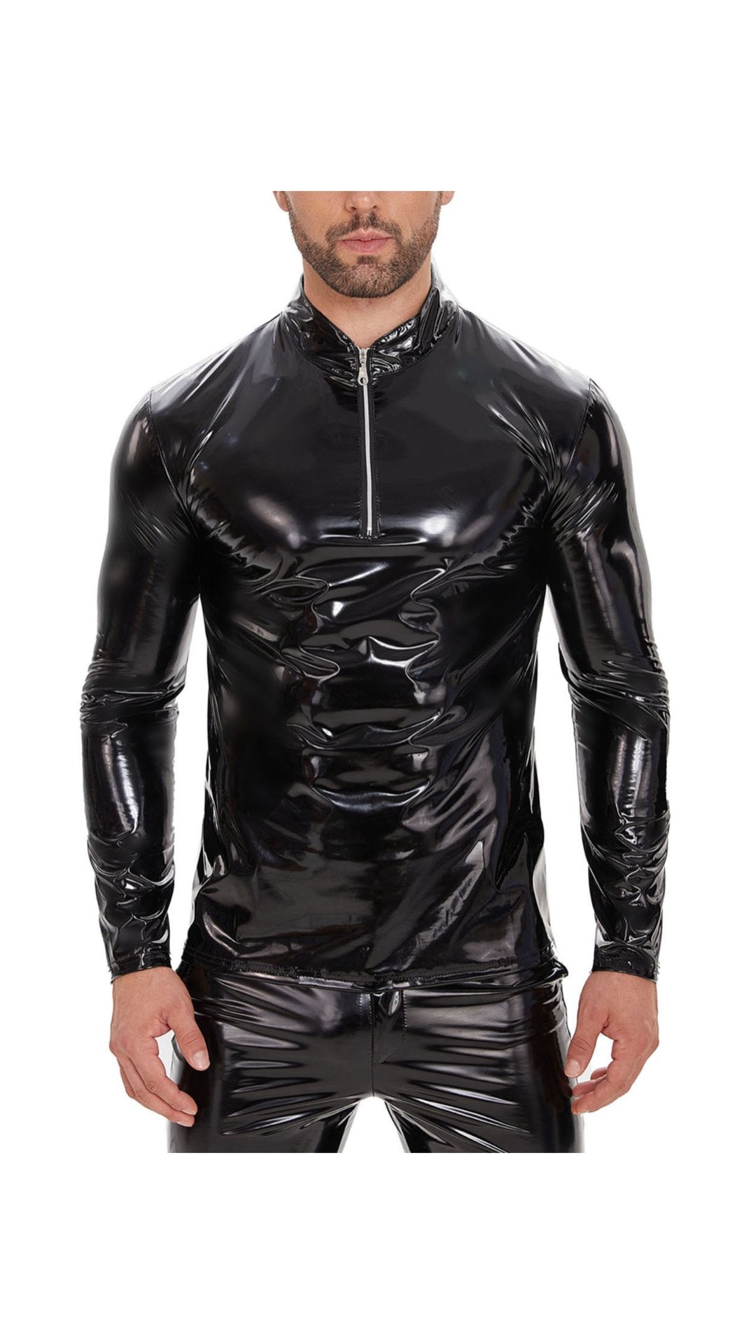 Tso - Long Sleeves Track Top for Men - Sarman Fashion - Wholesale Clothing Fashion Brand for Men from Canada