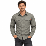 Tuajol 2 - Long Sleeves Shirt for Men - Sarman Fashion - Wholesale Clothing Fashion Brand for Men from Canada