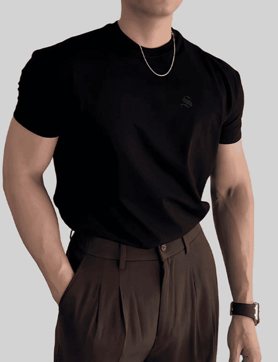 TUCV - T-Shirt for Men - Sarman Fashion - Wholesale Clothing Fashion Brand for Men from Canada