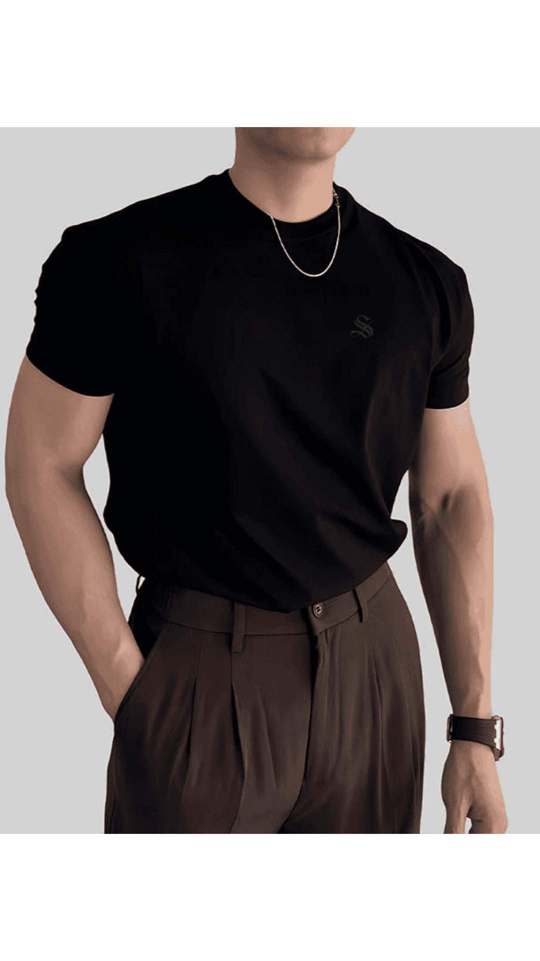 TUCV - T-Shirt for Men - Sarman Fashion - Wholesale Clothing Fashion Brand for Men from Canada