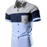 Tulpi - Short Sleeves Shirt for Men - Sarman Fashion - Wholesale Clothing Fashion Brand for Men from Canada