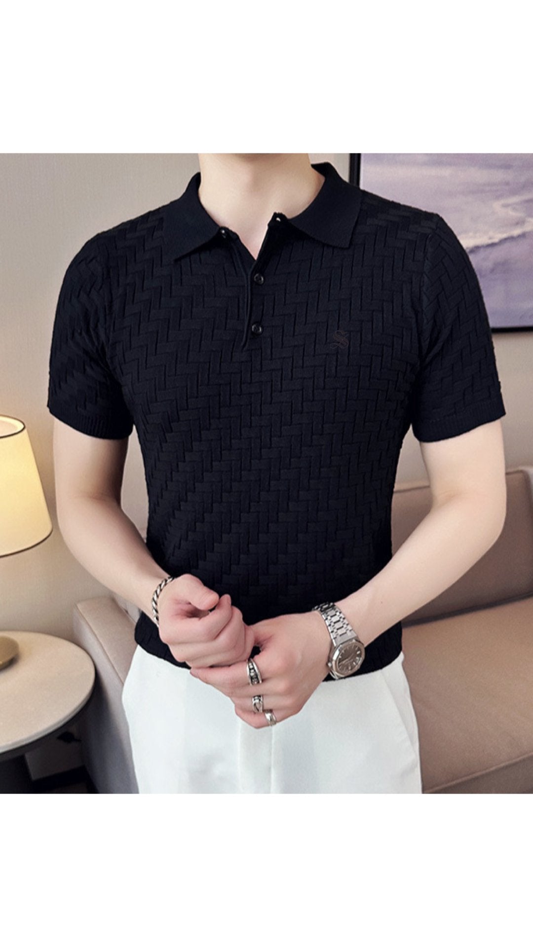 Tunizuna - Polo Shirt for Men - Sarman Fashion - Wholesale Clothing Fashion Brand for Men from Canada