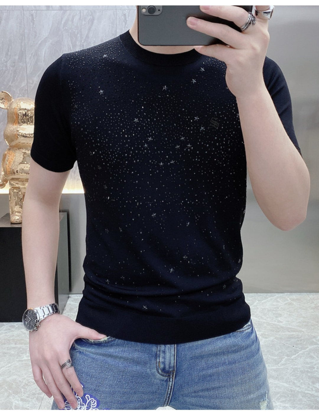 Ubigo - T-Shirt for Men - Sarman Fashion - Wholesale Clothing Fashion Brand for Men from Canada