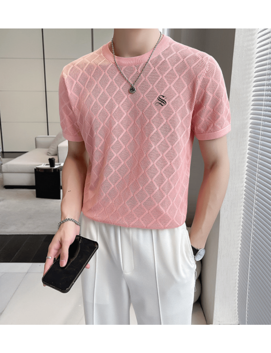 UJA - T-Shirt for Men - Sarman Fashion - Wholesale Clothing Fashion Brand for Men from Canada