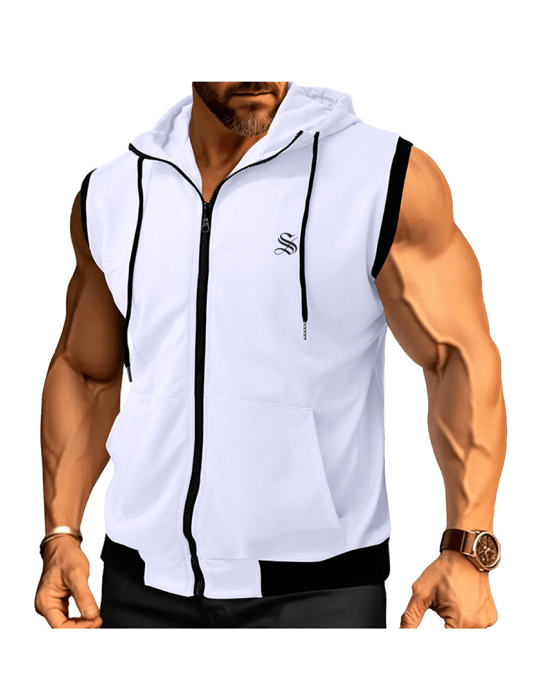UJKL - Tank Top for Men - Sarman Fashion - Wholesale Clothing Fashion Brand for Men from Canada