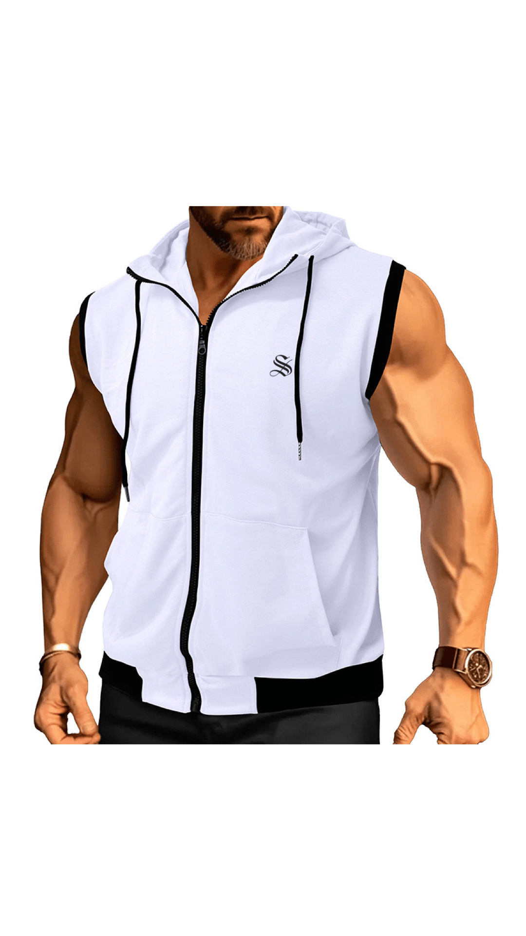 UJKL - Tank Top for Men - Sarman Fashion - Wholesale Clothing Fashion Brand for Men from Canada