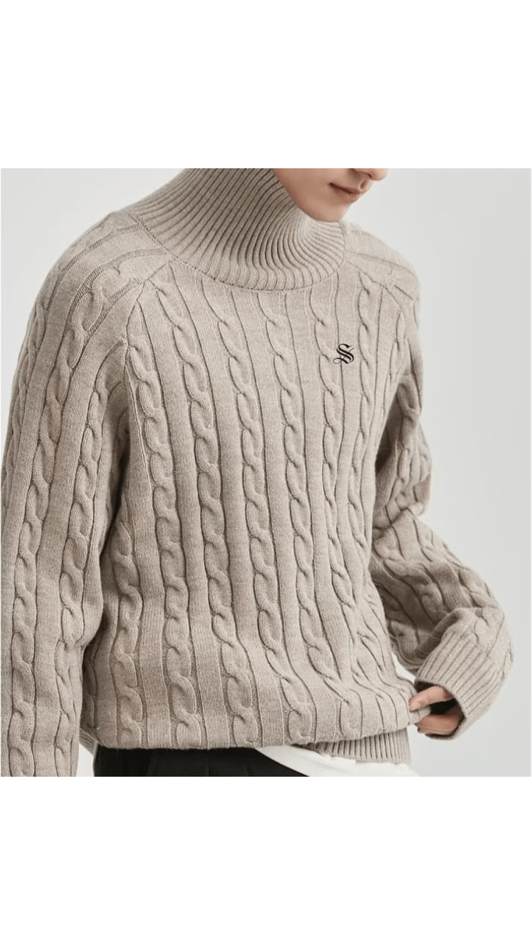 Una 2 - Sweater for Men - Sarman Fashion - Wholesale Clothing Fashion Brand for Men from Canada