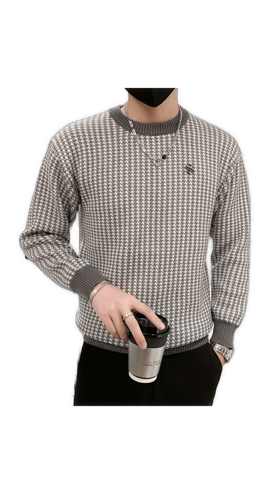 Una 3 - Sweater for Men - Sarman Fashion - Wholesale Clothing Fashion Brand for Men from Canada