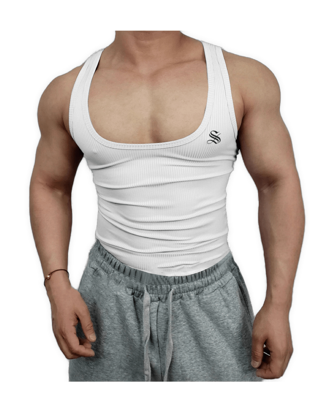 Una 3 - Tank Top for Men - Sarman Fashion - Wholesale Clothing Fashion Brand for Men from Canada