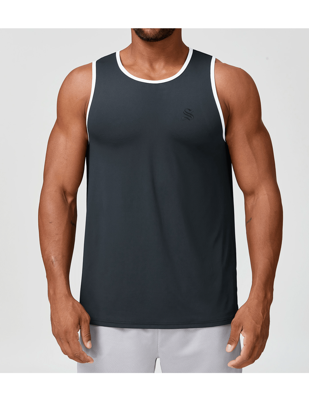 Una 32 - Tank Top for Men - Sarman Fashion - Wholesale Clothing Fashion Brand for Men from Canada