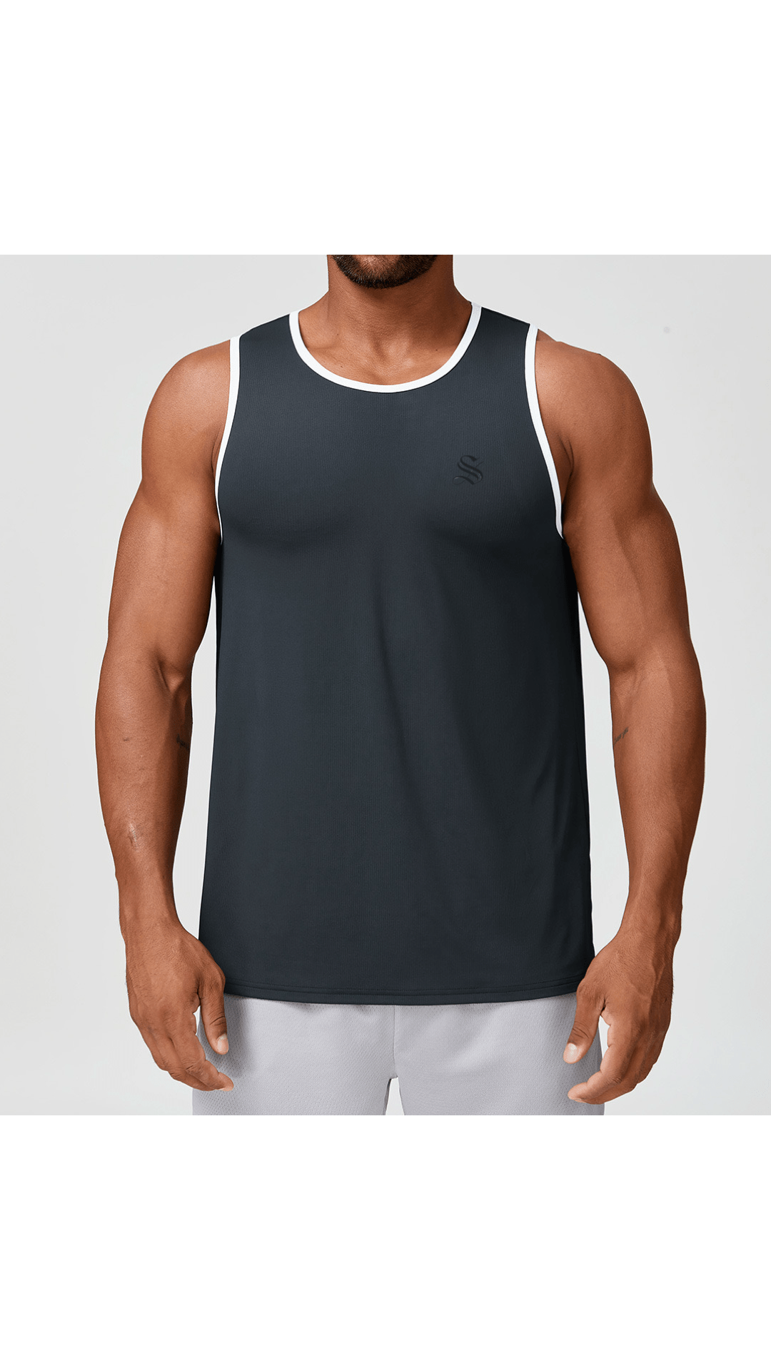 Una 32 - Tank Top for Men - Sarman Fashion - Wholesale Clothing Fashion Brand for Men from Canada