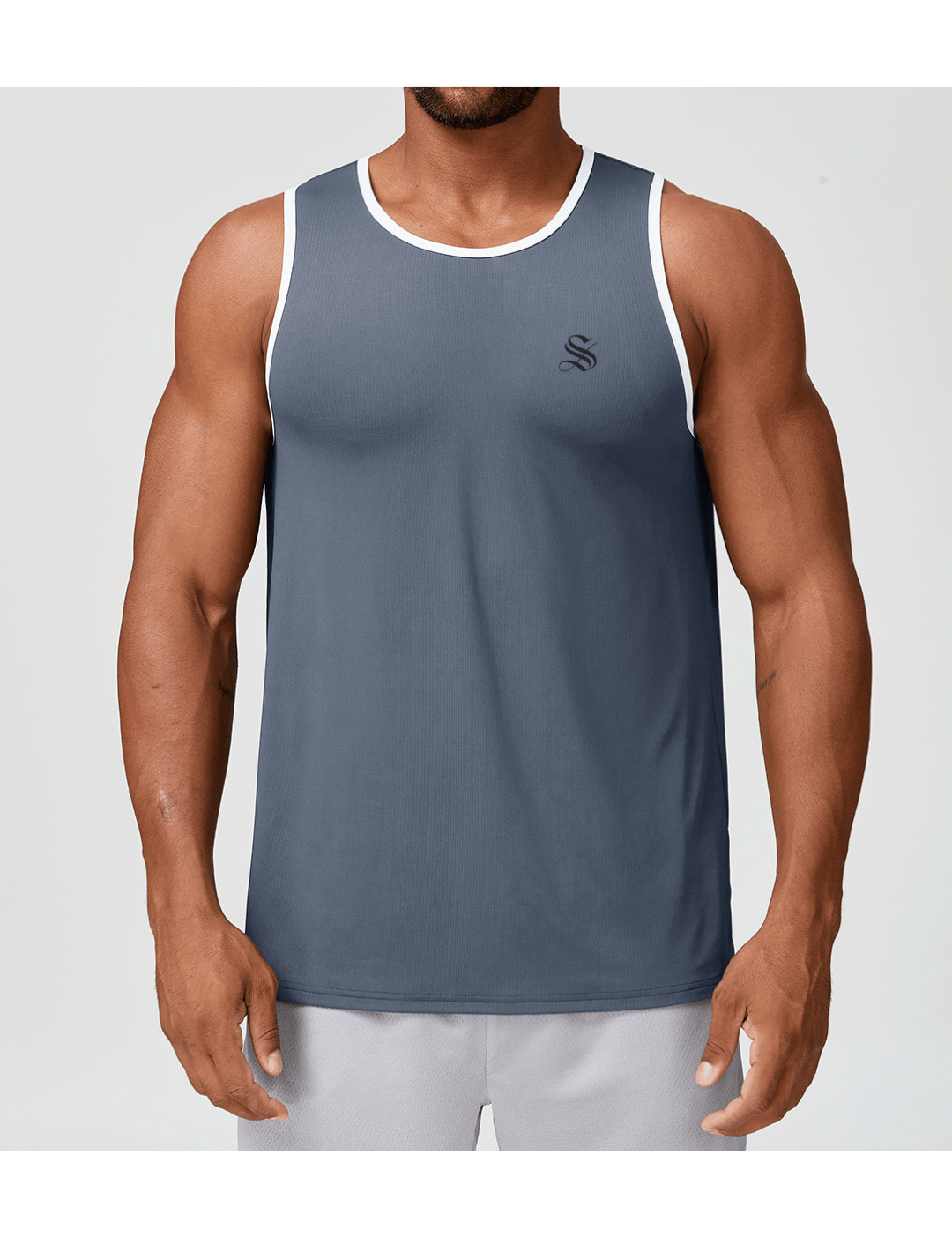 Una 32 - Tank Top for Men - Sarman Fashion - Wholesale Clothing Fashion Brand for Men from Canada