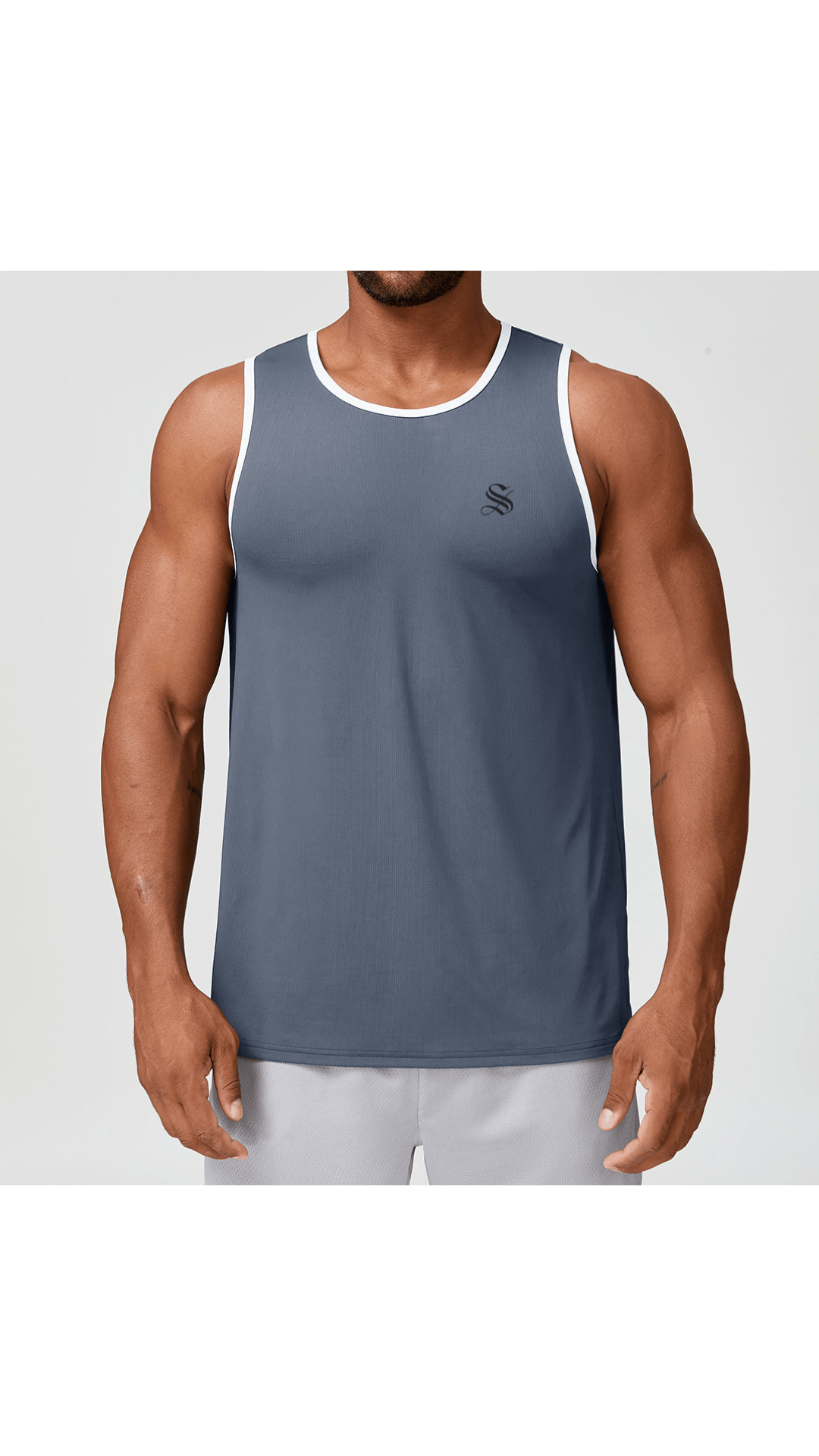 Una 32 - Tank Top for Men - Sarman Fashion - Wholesale Clothing Fashion Brand for Men from Canada
