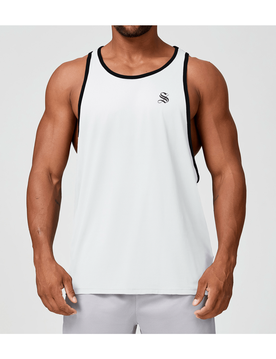 Una 33 - Tank Top for Men - Sarman Fashion - Wholesale Clothing Fashion Brand for Men from Canada