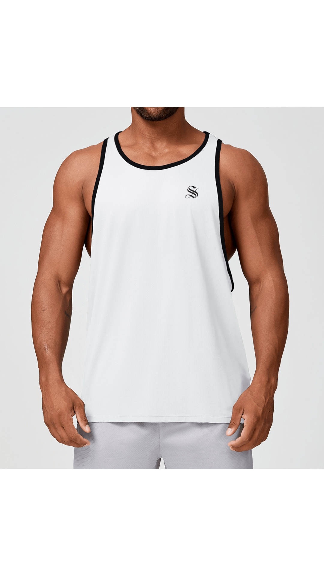 Una 33 - Tank Top for Men - Sarman Fashion - Wholesale Clothing Fashion Brand for Men from Canada