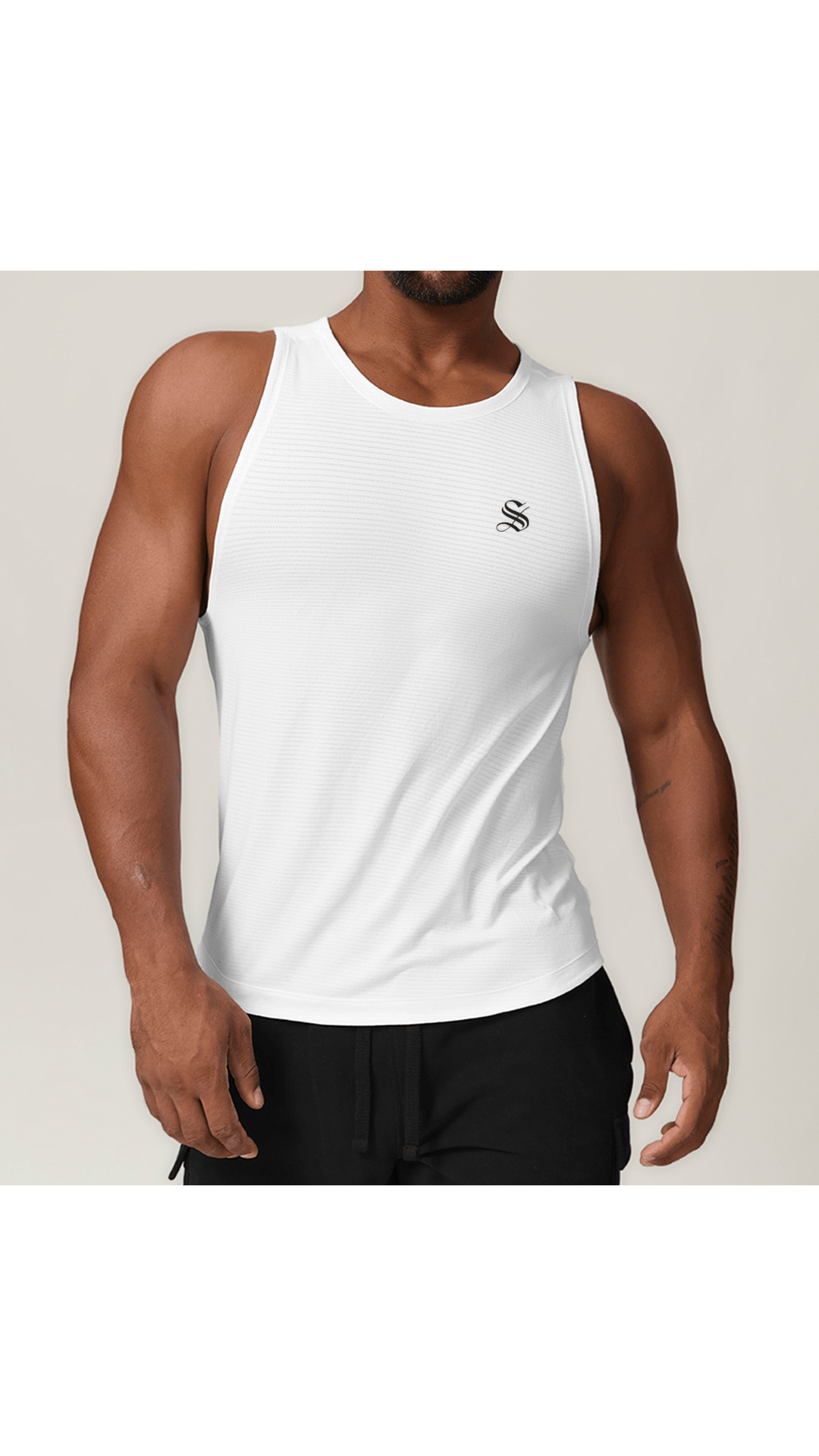 Una 34 - Tank Top for Men - Sarman Fashion - Wholesale Clothing Fashion Brand for Men from Canada